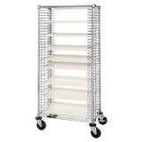Tray Cart, 18 W x 30 L x 69in H Chrome redirect to product page